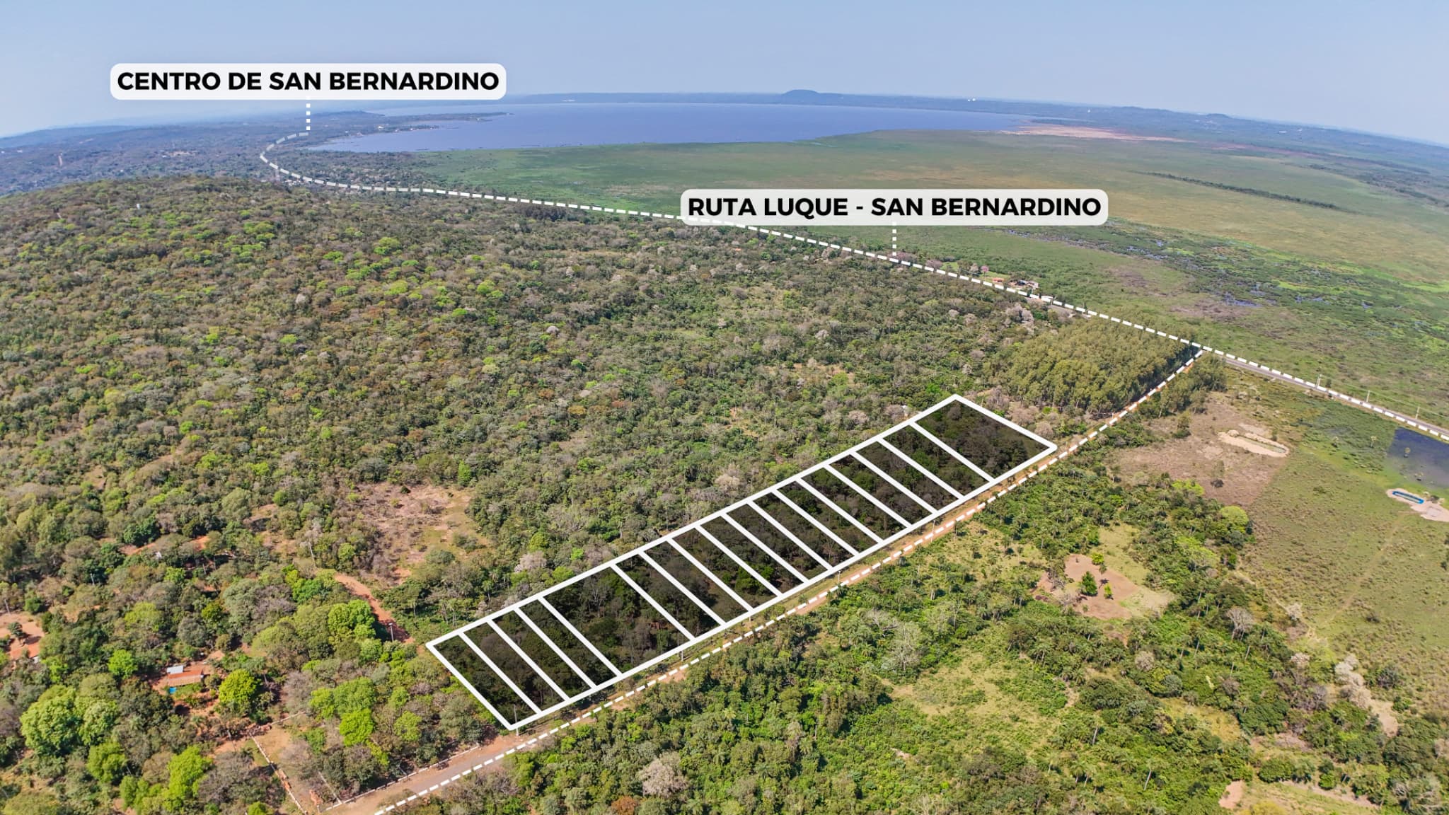 VENDO LOTES A METROS DE LA RUTA LUQUE - SANBER · 2