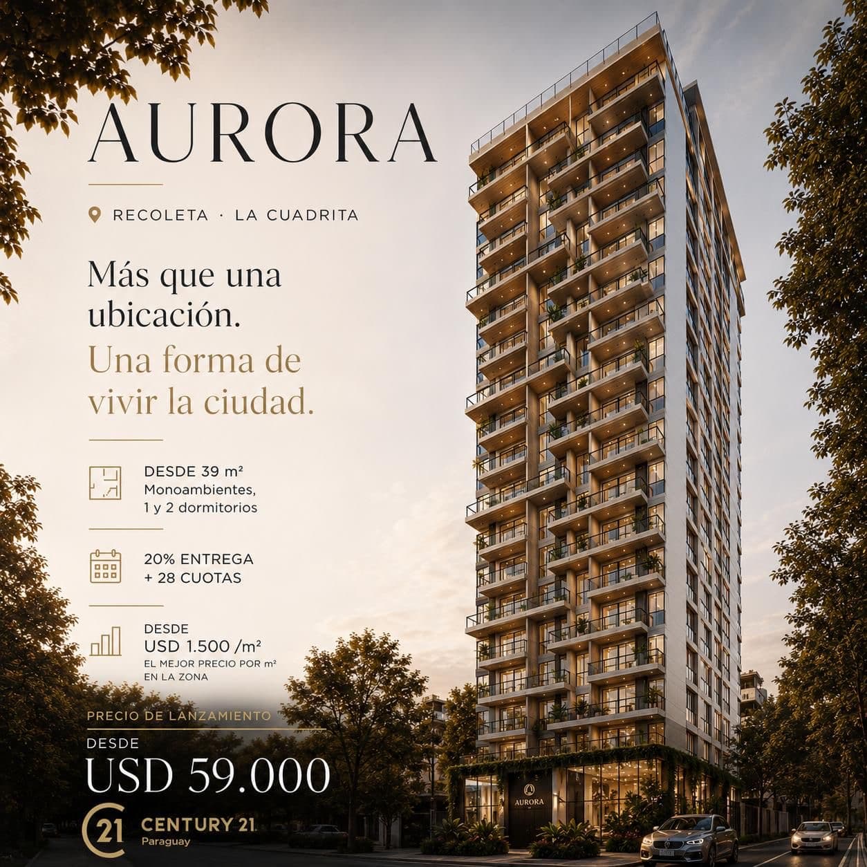 Venta de Departamentos en Pozo en Recoleta, a pasos de La Cuadrita y del Shopping Mariscal, Asuncion